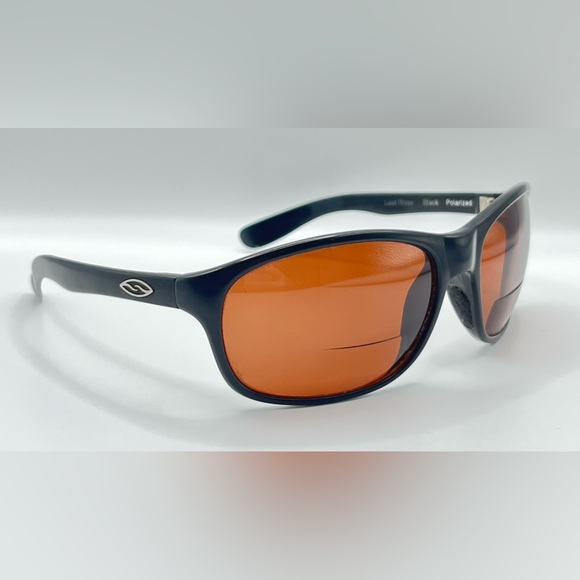 SMITH Other - Vintage Smith Lost River Black Oval Sunglasses Frames Only
